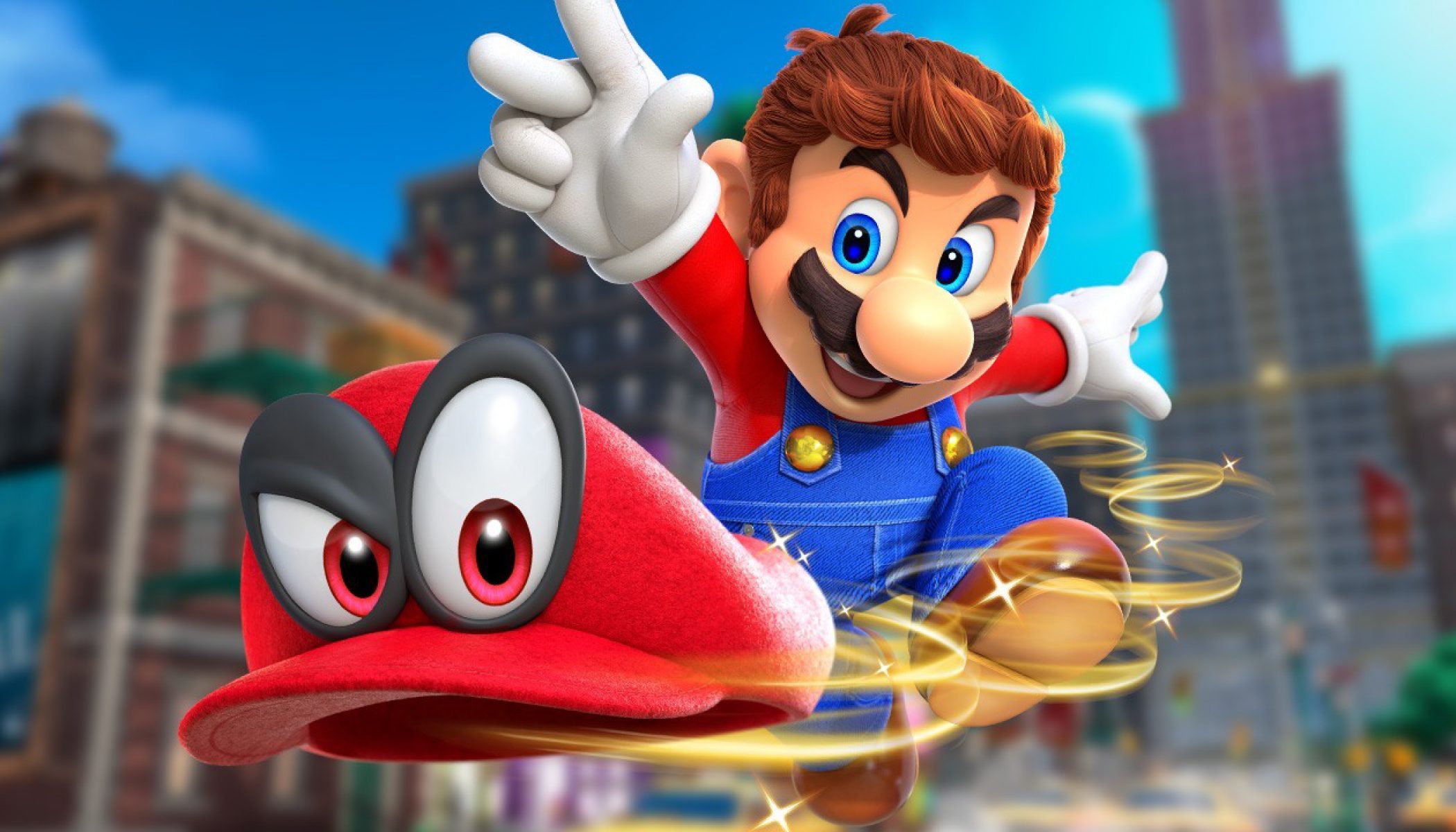 Super Mario Odyssey cover